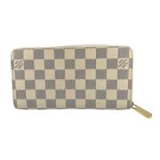 Pre-owned Fabric wallets Louis Vuitton Vintage , Beige , Dames