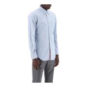 Klassieke pasvorm Oxford overhemd Thom Browne , Blue , Heren