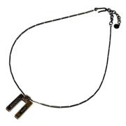 Pre-owned Metal chanel-jewelry Chanel Vintage , Black , Dames