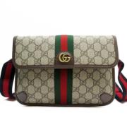 Pre-owned Plastic gucci-bags Gucci Vintage , Beige , Dames