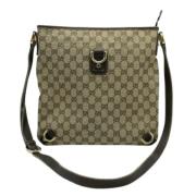 Pre-owned Leather gucci-bags Gucci Vintage , Brown , Dames