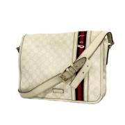 Pre-owned Plastic gucci-bags Gucci Vintage , White , Dames