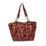 Pre-owned Canvas chanel-bags Chanel Vintage , Red , Dames