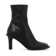 Ryder Sock Enkellaarsjes met Hak Stella McCartney , Black , Dames