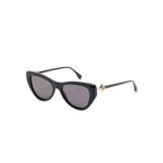 Fe40149I 01A Sunglasses Fendi , Black , Dames