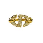 Pre-owned Metal dior-jewelry Dior Vintage , Yellow , Dames