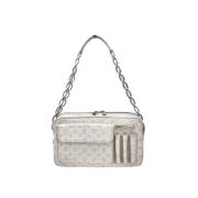 Pre-owned Leather louis-vuitton-bags Louis Vuitton Vintage , Gray , Da...