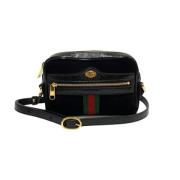 Pre-owned Leather gucci-bags Gucci Vintage , Black , Dames