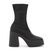 Laarzen met dikke hak en stretch Stella McCartney , Black , Dames