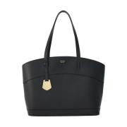 Elegante Nero Tote Entry Tas Salvatore Ferragamo , Black , Dames