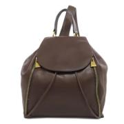 Pre-owned Leather celine-bags Celine Vintage , Brown , Dames