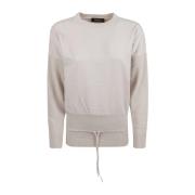 Stijlvolle Sweater Collectie Fabiana Filippi , Beige , Dames