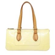 Pre-owned Leather louis-vuitton-bags Louis Vuitton Vintage , Yellow , ...