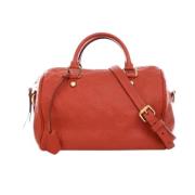 Pre-owned Leather louis-vuitton-bags Louis Vuitton Vintage , Red , Dam...