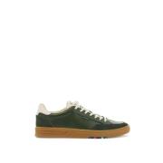 Leren sneakers met suède inzetstukken PS By Paul Smith , Green , Heren