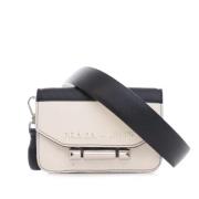 Pre-owned Leather crossbody-bags Prada Vintage , White , Dames