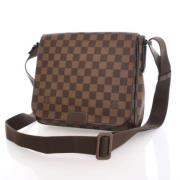 Pre-owned Canvas louis-vuitton-bags Louis Vuitton Vintage , Brown , Da...