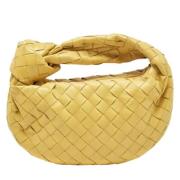 Pre-owned Leather handbags Bottega Veneta Vintage , Yellow , Dames