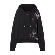 Zwarte Sweater voor Mannen Aw24 Off White , Black , Heren