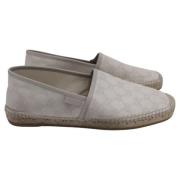 Pre-owned Canvas flats Gucci Vintage , Beige , Dames