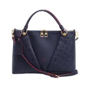 Pre-owned Leather louis-vuitton-bags Louis Vuitton Vintage , Blue , Da...