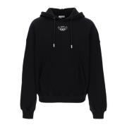 Hoodie met paisley borduursel Off White , Black , Heren