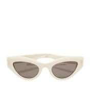 Pre-owned Acetate sunglasses Alexander McQueen Pre-owned , Beige , Dam...