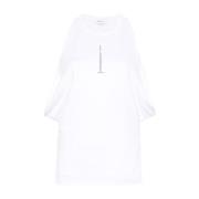 Witte Chain-Link Sweater Alexander McQueen , White , Dames