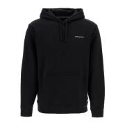 Fitz Roy Icon Hoodie Patagonia , Black , Heren