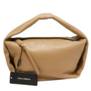 Pre-owned Leather shoulder-bags Dolce & Gabbana Pre-owned , Beige , Da...