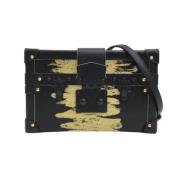 Pre-owned Leather louis-vuitton-bags Louis Vuitton Vintage , Black , D...