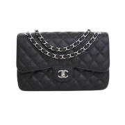 Pre-owned Fabric chanel-bags Chanel Vintage , Black , Dames