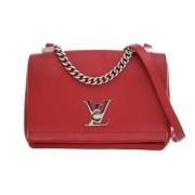 Pre-owned Leather louis-vuitton-bags Louis Vuitton Vintage , Red , Dam...