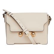 Crème Witte Schoudertas Marni , Beige , Dames