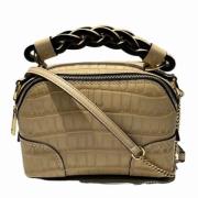 Pre-owned Leather handbags Chloé Pre-owned , Beige , Dames