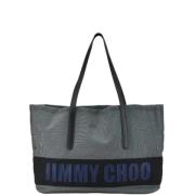 Pre-owned Leather shoulder-bags Jimmy Choo Pre-owned , Black , Dames