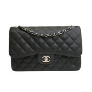 Pre-owned Fabric chanel-bags Chanel Vintage , Black , Dames