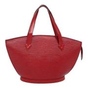 Pre-owned Leather louis-vuitton-bags Louis Vuitton Vintage , Red , Dam...