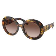 Miu Miu Zonnebril MU 11Ys Vau6S1 Miu Miu , Brown , Dames