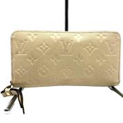 Pre-owned Fabric wallets Louis Vuitton Vintage , Beige , Dames