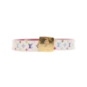 Pre-owned Leather belts Louis Vuitton Vintage , Multicolor , Dames