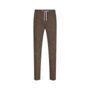 Slim Fit Bruine Broek PT Torino , Brown , Heren