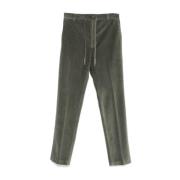 Groene Corduroy Trekkoord Broek Circolo 1901 , Green , Heren