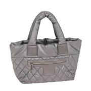 Pre-owned Nylon totes Chanel Vintage , Gray , Dames