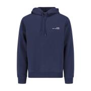 Hoodies A.p.c. , Blue , Heren