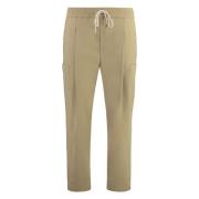 Cargo Broek met Zakken Drole de Monsieur , Beige , Heren