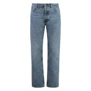 Straight-Leg Jeans met Contraststiksels Our Legacy , Blue , Heren