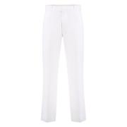 Katoenmix broek met zakken Dickies , White , Heren