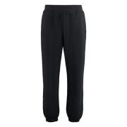 Katoenen Track-Pants met Elastische Manchetten Palm Angels , Black , H...