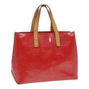 Pre-owned Leather handbags Louis Vuitton Vintage , Red , Dames